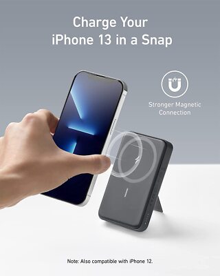 Anker MagGo 10000mAh Magnetic Wireless Power Bank 20W USB-C