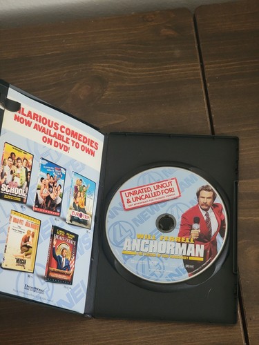 Anchorman: The Legend of Ron Burgundy (DVD, 2004) - Picture 3 of 3