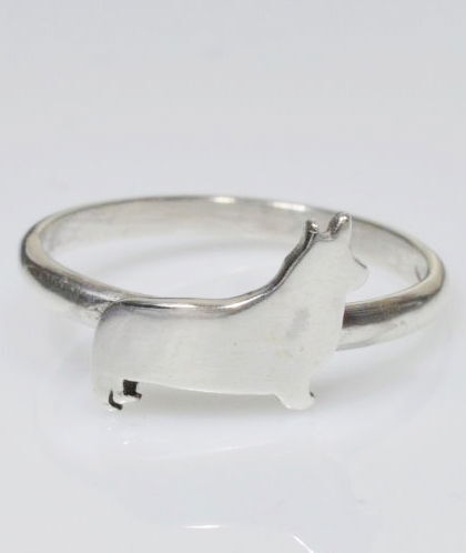 Corgi Pembroke Ring In Sterlingsilber Luce-image