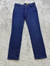 Anthropologie Pilcro Jeans Women 27 Serif Mid Rise Skinny Ankle Stretch Denim