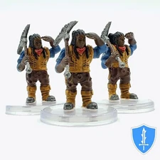 Thorbardin Dwarf x3 - Dragonlance Shadow of the Dragon Queen #4 D&D Icons Realms