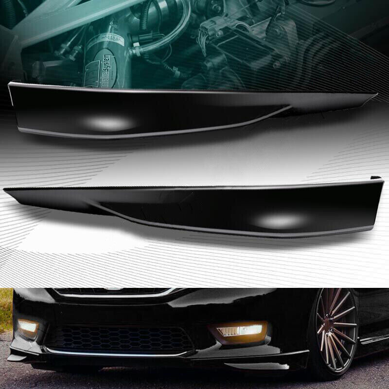 For 2013-2015 Honda Accord 4DR HFP Style Black Front Bumper