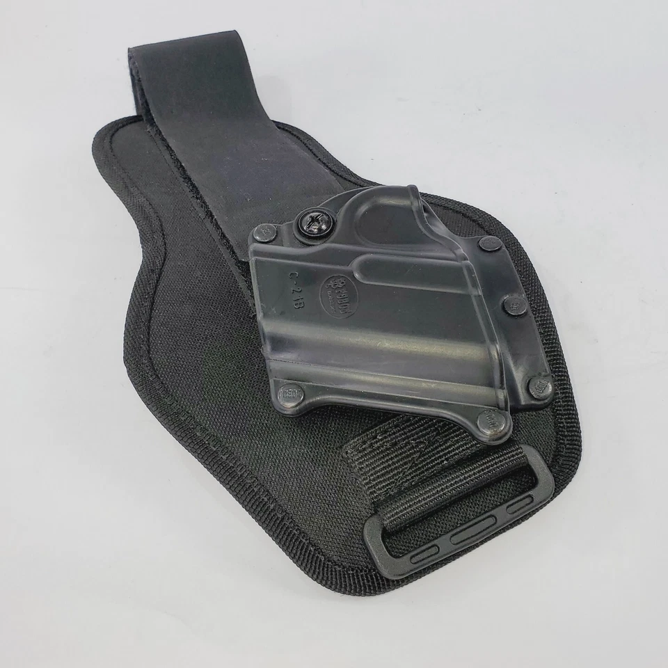 Кобура на лодыжку Fobus C-21B для Colt 1911 Officer компактная 3 дюйма 3,5 дюйма для правой руки черная - Изображение 3 из 4