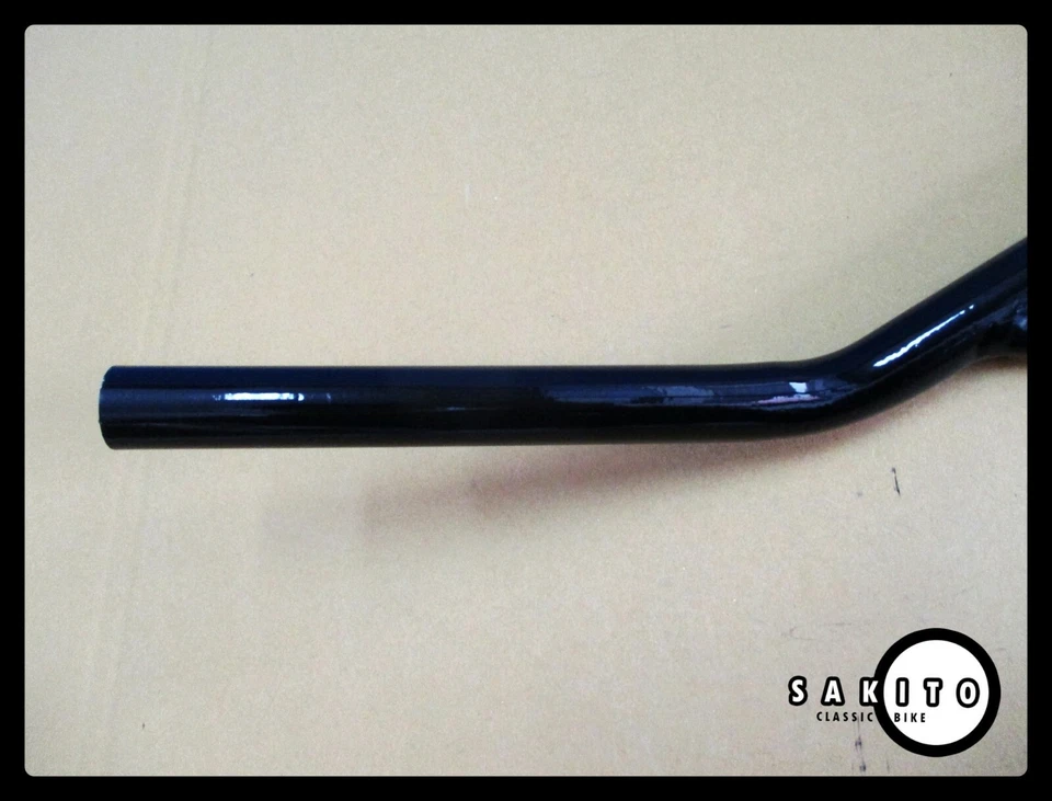Fit Yamaha DT100 DT125 DT175 DT250 DT360 DT400 Handle Bar Black Color sa1657 Foto 4 de 4
