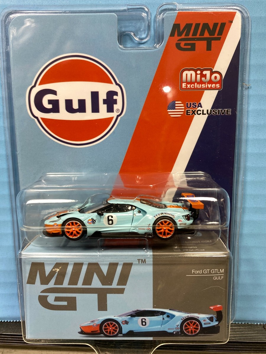 Mini GT Ford GT GTLM Gulf Racing Limited Edition 1/64 Scale Model