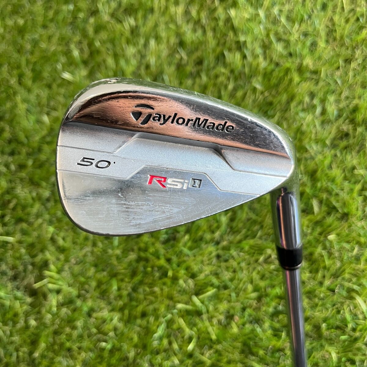 TaylorMade RSi 2 Forged 55 Degree Sand Wedge Stiff Steel Shaft With Grip TaylorMade RSi 2 Forged 55 Degree Sand Wedge Stiff Steel Shaft With Grip