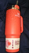 New Stanley  Sweet Hearts X Target Exclusive Red Valentine 30oz  Ruby Tumbler