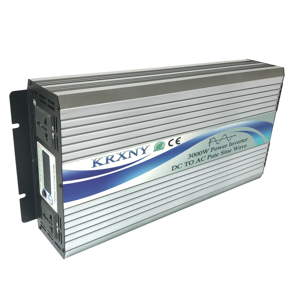 2500W/3000W Pure Sine Wave Solar Power Inverter 12V/24V/48V DC 220V 230V 240V AC - Image 4 of 4
