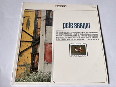 Pete Seeger~Self Titled~EX Vinyl~Everest Archive Of Folk Music~Quick Shipping