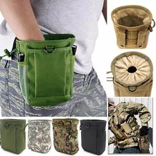 Tactical Molle Dump Pouch Drawstring Magazine Mag Pouch Utility Pouch Waist Bag