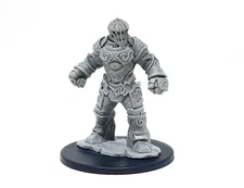 Iron Golem Dungeons and Dragons Miniatures DnD Minis 28mm fantasy unpainted mini