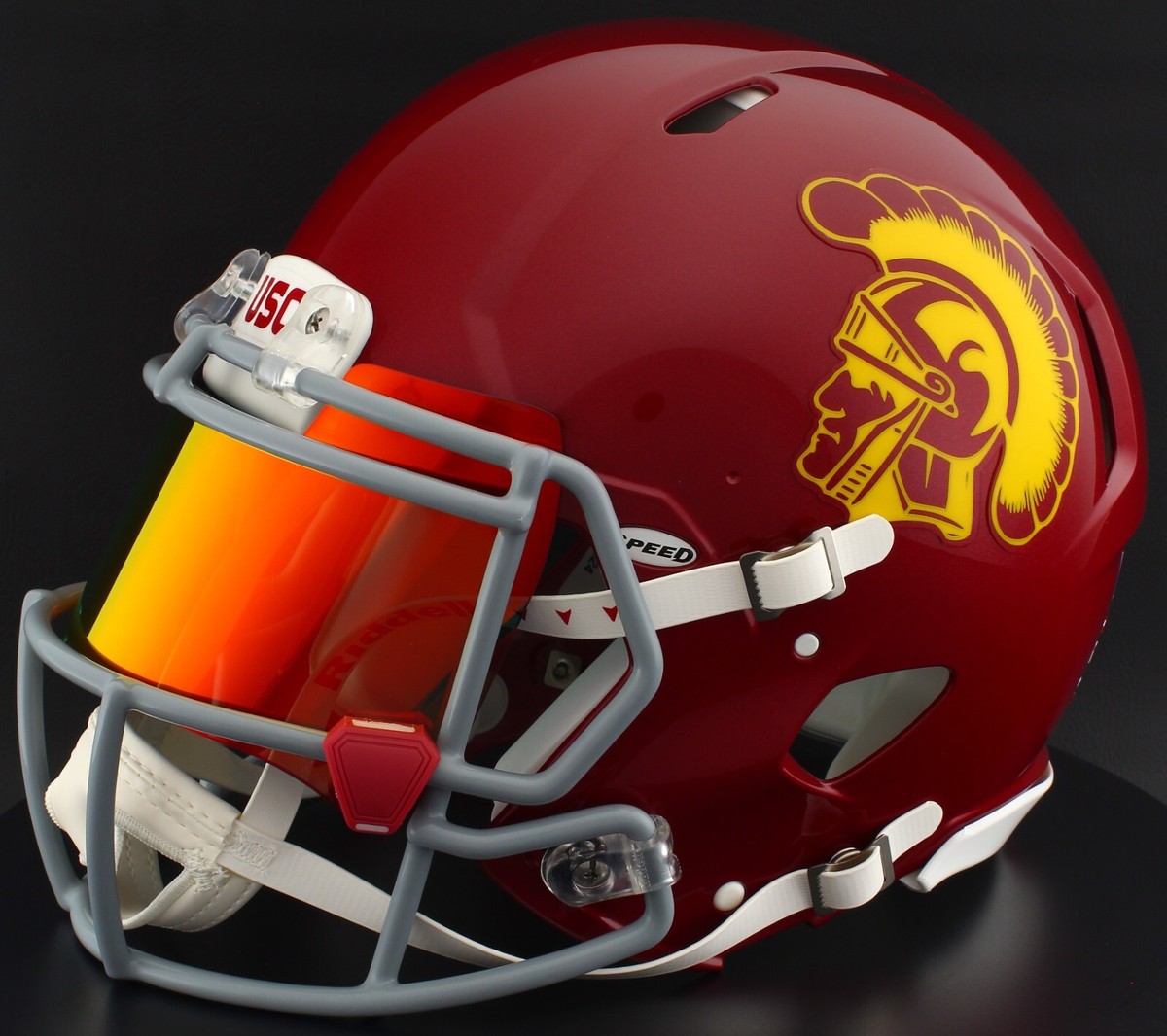 USC TROJANS NCAA Riddell Speed Full Size AUTHENTIC Football Helmet