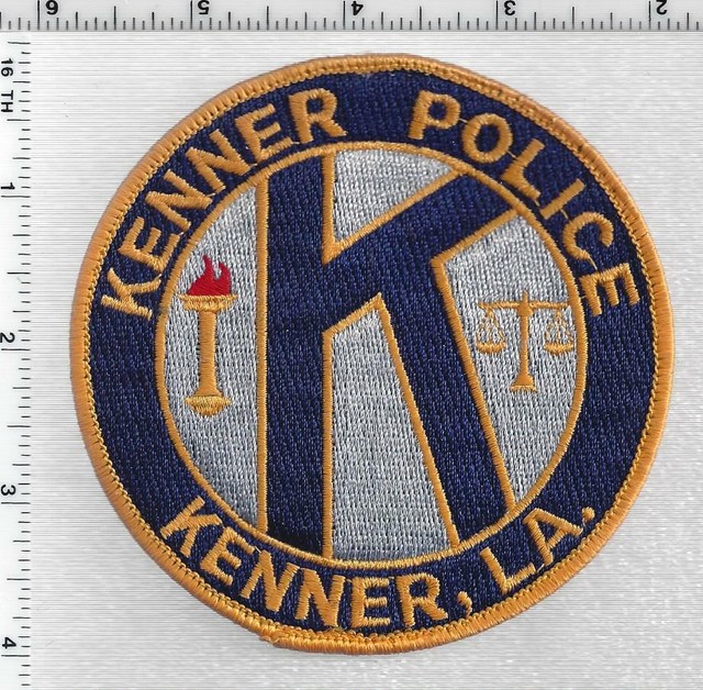 Kenner Police (Louisiana) 5th Issue uniform takeoff shoulder patch eBay