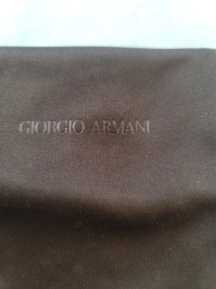 Giorgio Armani Case &certificate Eye/sunglasses. Soft Protective Pouch and BOX.  - Image 2 of 4