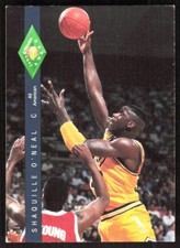 1992-93 340D CLASSIC JOHN WOODEN AWARD Shaquille O'Neal Rookie LSU TIGERS #318