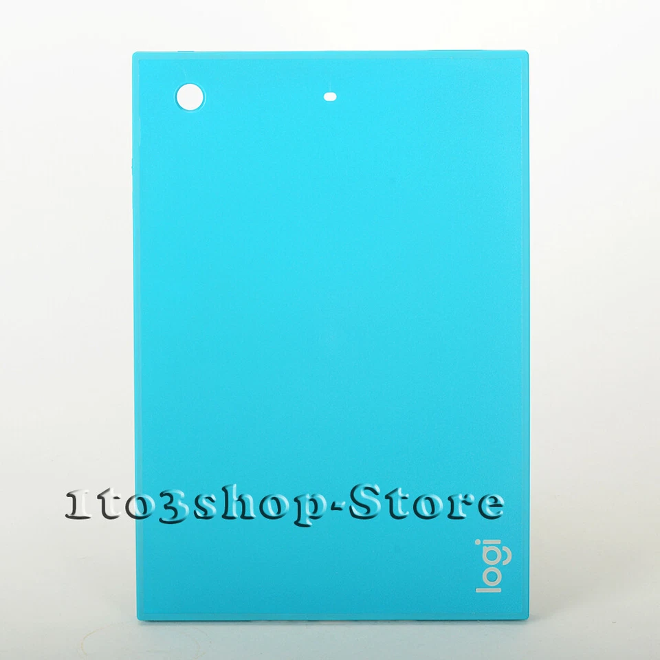 Logitech BLOK Protective Shell Case Cover for iPad Mini 2 iPad Mini 3 Teal/Blue - Image 3 of 4