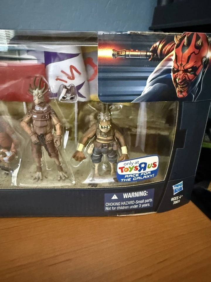 Star Wars Toys R Us Exclusive Podracer Pilots Set Phantom Menace 2011 Hasbro - Image 3 of 4