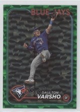 2024 Topps Series 1 Green Crackle Foil 387/499 Daulton Varsho #43 12e2