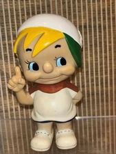 Showa Retro Rare Rare Chibikko Nissin Foods Figure soft vinyl Doll