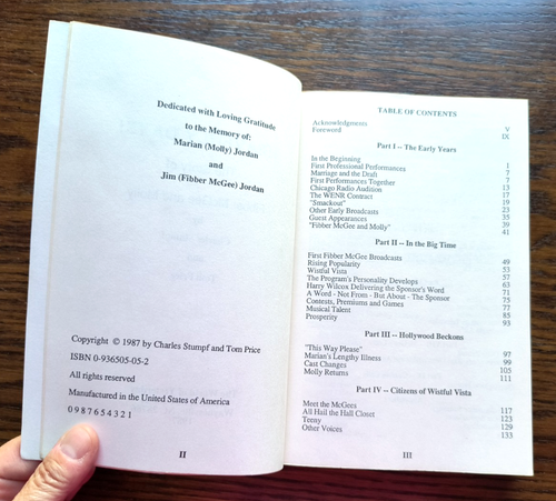 Heavenly Days! Story of Fibber McGee and Molly SC 1987 Stumpf OTR Radio Show 1st - Picture 2 of 5