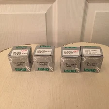 Lot of 4 USHIO EXN/FG/WS/4200K ~ 12V 50W FL36 MR16 ~ Light Bulb