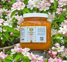 Pure Raw Organic Honey in Glass - 5 Lbs