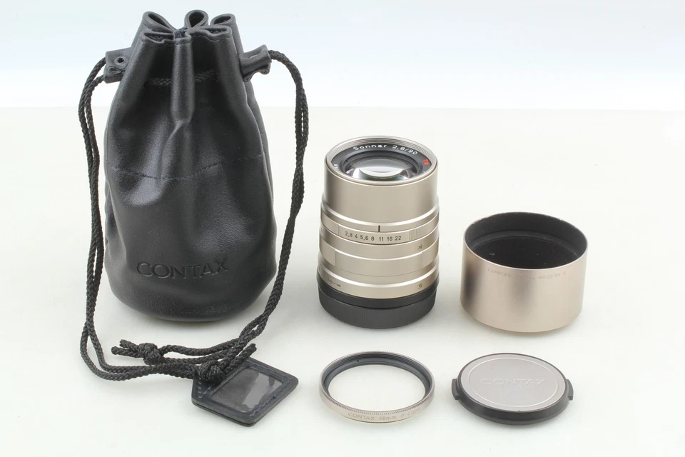 [MINT w/ Case] Contax Carl Zeiss Sonnar T* 90mm f2.8 Lens for G1 G2 From JAPAN - Image 2 of 4