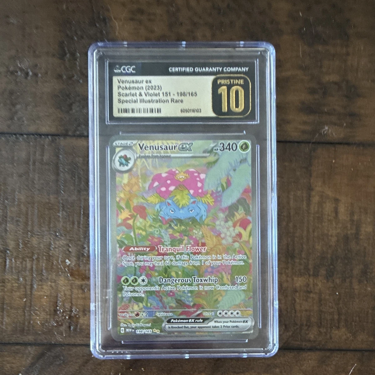 Pokémon TCG Grade 10 Venusaur Individual Collectible Card Game