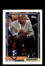 Signed Basketball Card Auto Paul Pressey 1992-93 Topps #256 Warriors
