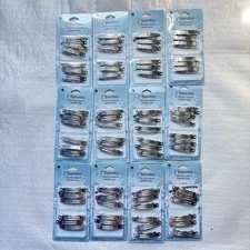 Lot of 24 Packs of 6 Two Inch Barrettes New