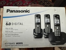 Panasonic KX-TG6413 Dect 6.0 Digital Cordless Phone 1 Handset Only NEW