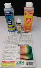 General Hydroponics pH Control Test Kit  - GH 8 oz Up Down Adjustment Combo