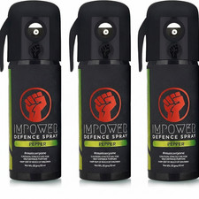 Strong Women Safety Spray 55ml  Self Defense Protection Spray - Pack of 3