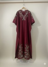 kaftan dresses for womens with beautiful gold embroidery