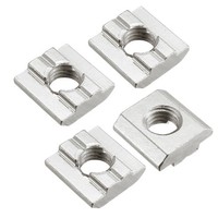 4Stk T-Mutter FüR 3030 Serie Aluminiumprofile Profil Schieben M8-Gewinde