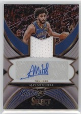 2024-25 Panini Select Rookie Jersey Auto /199 Ajay Mitchell #RJA-AJY Auto v1x