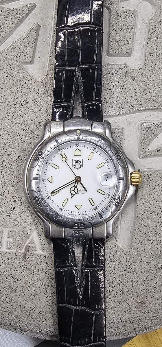 TAG Heuer 6000 White Men's Watch - WH1151 for sale online | eBay