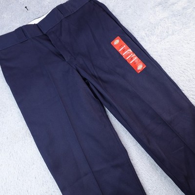 Dickies 874 Flex Original Fit Work Pants Mens 34x30 Dark Navy Blue 11874DN