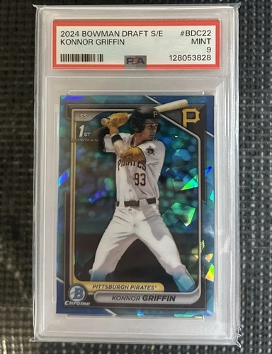 2024 Bowman Chrome Draft Sapphire Edition Konnor Griffin PSA 9 MINT