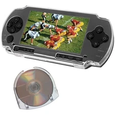 PSP 1000/2000 Clear System Case Protector & 2 Game Cases (Fits 3 UMD)