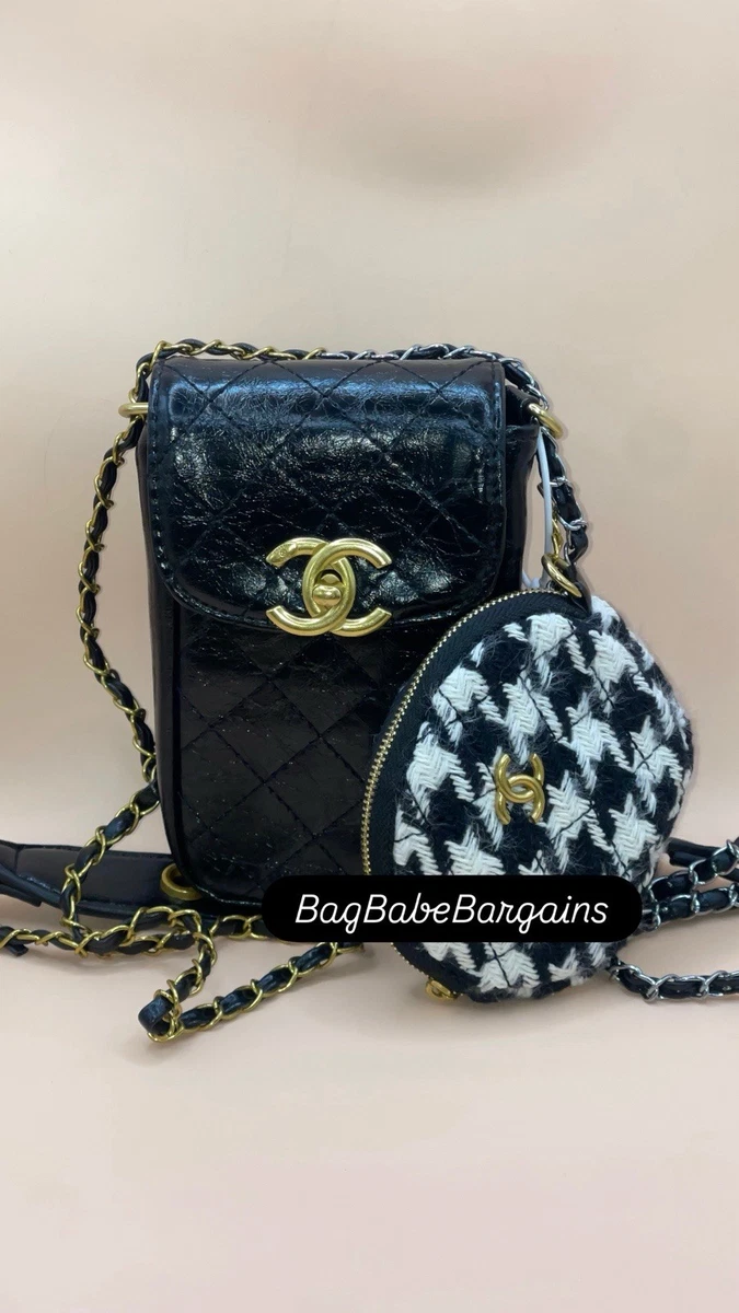 CHANEL Black Leather Makeup Bags & Cases for sale - eBay