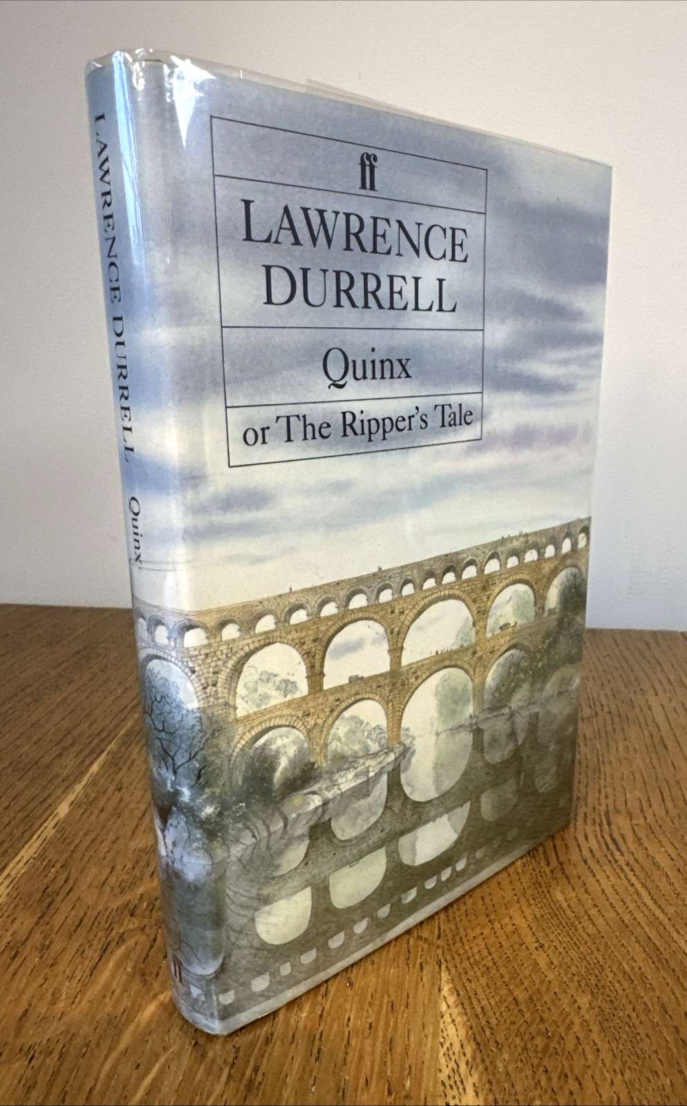 Quinx or The Ripper's Tale by Lawrence Durrell SIGNED INSCRIBED UK 1/1 HB Faber