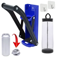 16oz Aluminum Can Crusher, Hand Held Can Crusher, Wall Mounted Soda Beer Pop ...