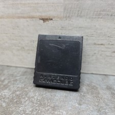 Official Nintendo GameCube Black Memory Card 251 Blocks DOL-014 Genuine OEM