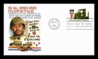 DR JIM STAMPS US COVER WWII RED BALL EXPRESS 50TH ANNIVERSARY FDC FLEETWOOD