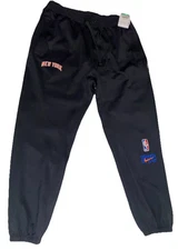 New York Knicks City Edition Nike NYC Showtime Edition Black Pants Size XL NWT