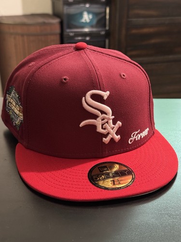 Hat Club Chicago White Sox Jae Tips 2 Tone New Era Fitted Hat Cap 59fifty 7 3/4