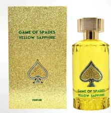 Game Of Spades Yellow Sapphire Jo Milano Paris 3.0 fl. oz. Parfum NEW! IN BOX