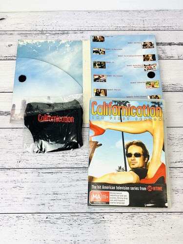Californication DVD TV Show Season 1 2 3 4 5 Region 4 LIKE NEW + Promo G String - Picture 5 of 5