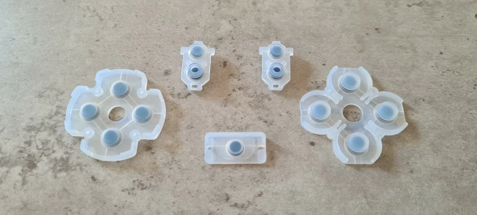 PS4 Playstation Gummi Pad Tasten Set Controller JDM JDS 030 040 Silikon V1 V2